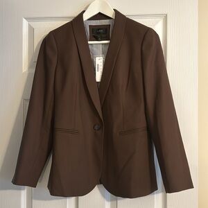 J.Crew PETITE PARKE BLAZER IN WOOL FLANNEL